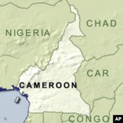 Map of Cameroon