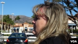 Paula Cracium, President of the Porter Ranch Neighborhood Council (M. O'Sullivan/VOA News)