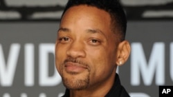 Will Smith arrives at the MTV Video Music Awards on Aug. 25, 2013, at the Barclays Center in the Brooklyn borough of New York.