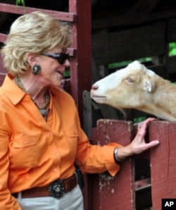 Jo Luck leads Heifer International, which helps people out of poverty and hunger with gifts of livestock.