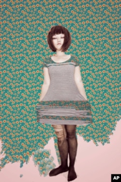 'StripeTease' by Tam Tran explores the artist's changing relationship to her own developing identity.