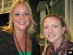 Anne Marie Warmenhoven, left and Camille Kremer started 'Rasin Lavil Bay Lavi' an urban sustainable garden project in Cape Haitian, northern Haiti