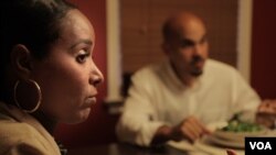 Ariam Mohamed: 'Asking someone to convert [religions] was a huge deal for me.' (B. Ayoub/VOA)