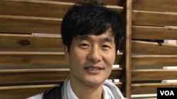 Kim Tae-young, manager of high-performance programs, South Korea Athletics Federation (P. Brewer/VOA)