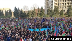 Milli Şuranın 19 yanvar mitinqi