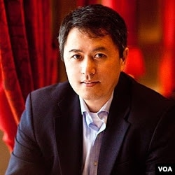 法轮功志愿发言人张而平 （张而平提供）