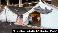 Plans to close the camp in November have been met with cynicism by some residents, who point out that previous pledges to close the camp have been broken.