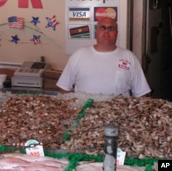 Ryan Evans oversees Jessie Taylor Seafood, a family business in Washington, DC, and is not buying from Gulf fisheries.