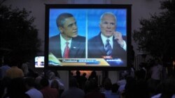 2008 میں ڈیمو کریٹک اُمیدوار براک اوباما اور ری پبلکن اُمیدوار جان مکین کے درمیان صدارتی مباحثہ ہوا۔