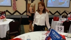 Tippawan Gambogi, a 58-year-old retired Thai woman, attends Republican Women of Prescott October Luncheon at Prescott, Arizona on October 13, 2020