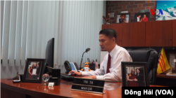Tạ Đức Trí, Thị trưởng thành phố Westminster, California, nơi tập trung đông đảo ngưỡi nhập cư gốc Việt