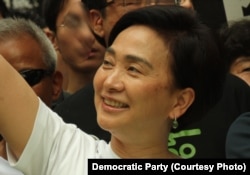 FILE - Emily Lau, a Hong Kong politician and member of the Legislative Council.