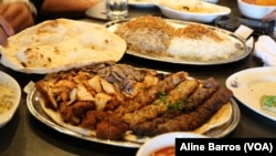 Traditional Iraqi food part of the menu at Ishtar restaurant in Sterling Heights, Michigan, July 31, 2017.