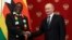 UMongameli Emmerson Mnangagwa lomkhokheli wakwele Russia uMnu. Vladmir Putin