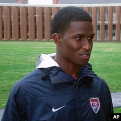US soccer team forward Edson Buddle, 18 May 2010