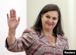 Вікторія Нуланд у Москві. Фото 2015-го року