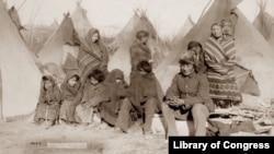 This 1891 photo by J. C. H. Grabill was labeled, "What's left of Big Foot's band."