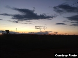 The sun sets over Brightside Farm in the Magalies Mountains, near Johannesburg. (Credit: James Diack)