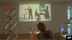 Artisphere, in Rosslyn, Virginia, offers art displays and workshops where participants create their own art.