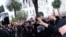 На акции протеста абхазской оппозиции в Сухуми