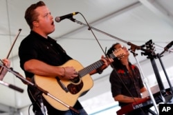 Jason Isbell performs at the 54th edition of the Newport Folk Festival in Newport, Rhode Island, July 27, 2013.