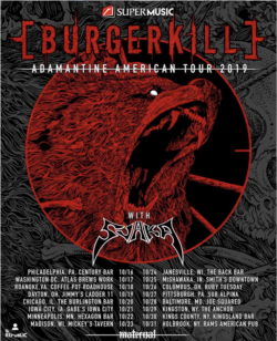 Jadwal tur Burger Kill yang padat di Amerika (Courtesy: @burgerkillofficial).