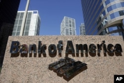 FILE - A Bank of America branch is shown in downtown Miami, Oct. 14, 2012.