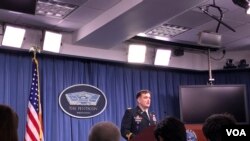 美国国防部印太事务发言人伊斯特伯恩(David Eastburn)（美国之音黎堡2019年5月3日）