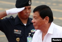 Philippine President Rodrigo Duterte has criticized the Obama administration and taken steps to align more with China. Duterte announced in October that he wants U.S. troops out of the Philippines, “maybe in the next two years."