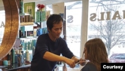 Divo Le, a Vietnamese immigrant who owns Divo Hair Salon in Alexandria, Virginia is seeing his American Dream threatened by COVID-19.