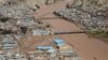 A general view of the flooded city of Poldokhtar in the Lorestan province, April 2, 2019. Officials have ordered mass evacuations in neighboring Khuzestan as extensive rainfall reaches the oil-rich southwestern province.