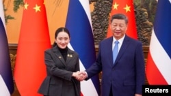 นายกรัฐมนตรีแพทองธาร ชินวัตร ถ่ายภาพร่วมกับนายกรัฐมนตรีสี จิ้นผิง ที่กรุงปักกิ่ง