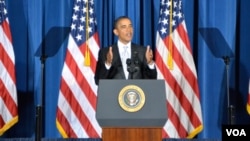 El mandatario de EE.UU., Barack Obama, dijo desde un foro hispano que esta vez no dejará su lucha hasta que el Congreso apruebe su propuesta para la creación de empleo.