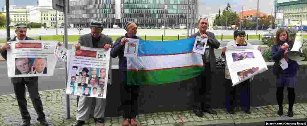 Yevropada Xavfsizlik va Hamkorlik Tashkiloti yillik anjumani doirasida namoyishlar. O'zbekistonda repressiya bas qilinsin, siyosiy majbuslar ozod etilsin, xalqqa erkinlik berilsin, qamoqxonalarda qiynoqlar to'xtatilsin, deydi faollar. 