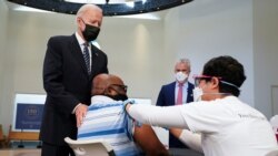 Biden Pushes New Vaccination Goal