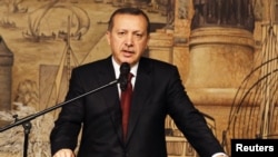 Turkey's Prime Minister Recep Tayyip Erdogan (file photo)