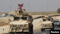 Les forces américaines à la frontière iraquo-syrienne.