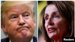 Ifoto ya Trump na Pelosi