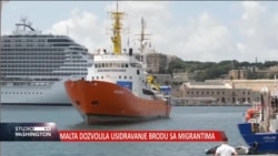 Malta dozvolila usidravanje broda sa migrantima