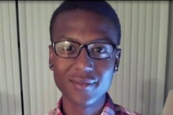 FILE - Elijah McClain is seen in an undated photograph in Aurora, Colorado.