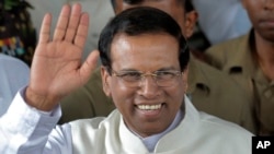 Presiden Sri Lanka Maithripala Sirisena (Foto :dok)