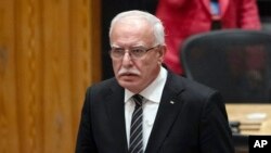 ریاض المالکی، وزیر خارجهٔ فلسطینی