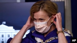 Kepala Gugus Tugas Virus Corona Gedung Putih, Dr. Deborah Birx 