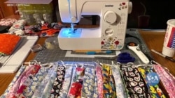 Американці почали шити маски самотужки собі і своїм сусідам. Відео