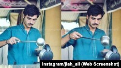 Arshad Khan (18 tahun), penjual teh di Islamabad, kini mendapatkan kontrak sebagai model untuk pakaian pria (foto: dok).