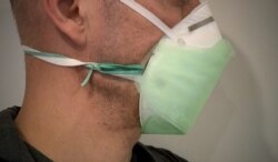 Jeremy Filko of Virginia uses his 3D printer to produce mask shields for health workers. (Photo courtesy of Jeremy Filko)