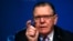 General Jack Keane, U.S. Army (ret.), chairman, Institute for the Study of War (ISW), answers a question about Russia and Crimea as he speaks at a panel discussion at the SALT conference in Las Vegas May 15, 2014. 
