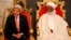 U.S. Secretary of State John Kerry, left, sits with Sultan of Sokoto Sa'adu Abubakar during a visit to the sultan's palace in Sokoto, Nigeria, Aug. 23, 2016.