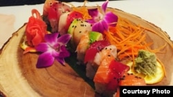 Hasil kreasi sushi dari chef Rahman Pananto (dok: Rahman Pananto)