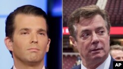 Дональд Трамп-молодший та Пол Манафорт